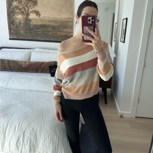 Free People off the shoulder sweatshirt